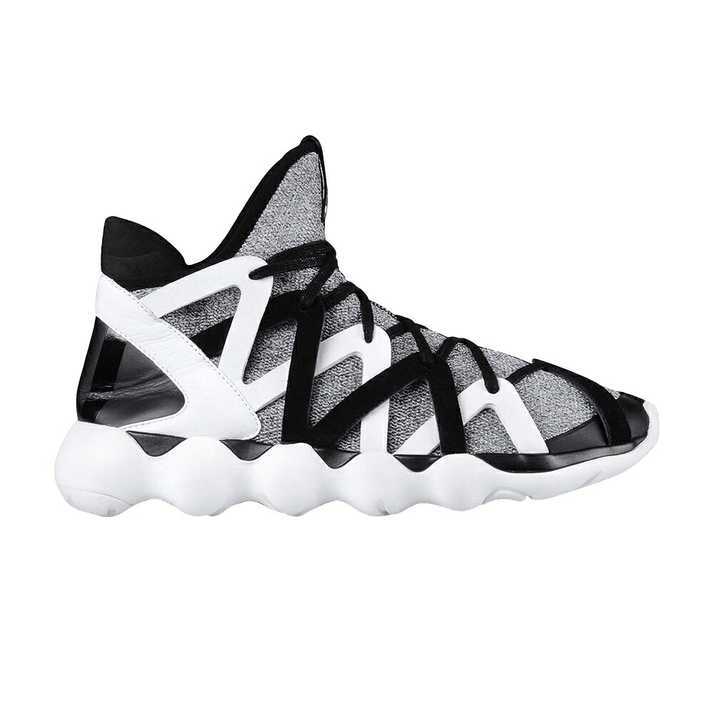 アディダス ハイ コア 黒色 ブラック 白色 ホワイト 'CORE BLACK' スニーカー メンズ ADIDAS Y-3 KYUJO HIGH TOP / CORE BLACK FOOTWEAR WHITE