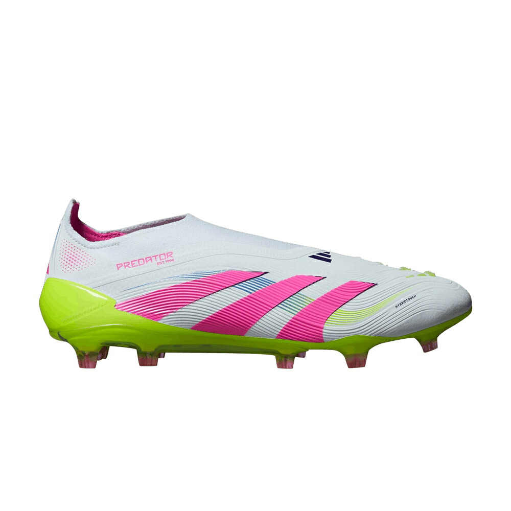 アディダス プレデター エリート 白星 白いこと 白いこと サクラ色 \u0027CELESTIAL PACK\u0027 スニーカー メンズ ADIDAS PREDATOR 24 ELITE LACELESS FG VICTORY / CLOUD WHITE LUCID PINK LUCID