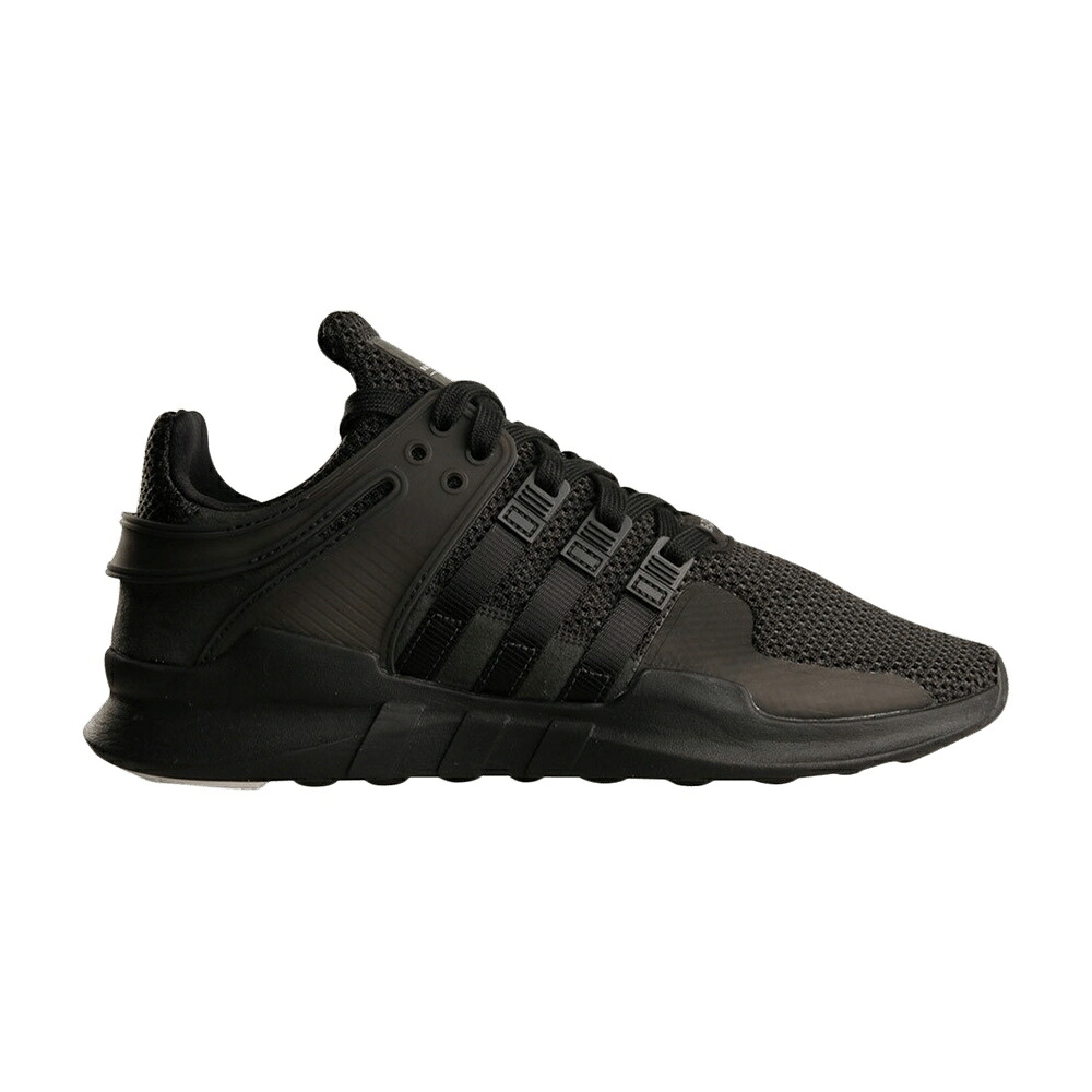 アディダス コア 黒色 ブラック 'TRIPLE BLACK' スニーカー メンズ ADIDAS EQT ADV 91-16 / CORE BLACK CORE BLACK RUNNING｜スニケス
