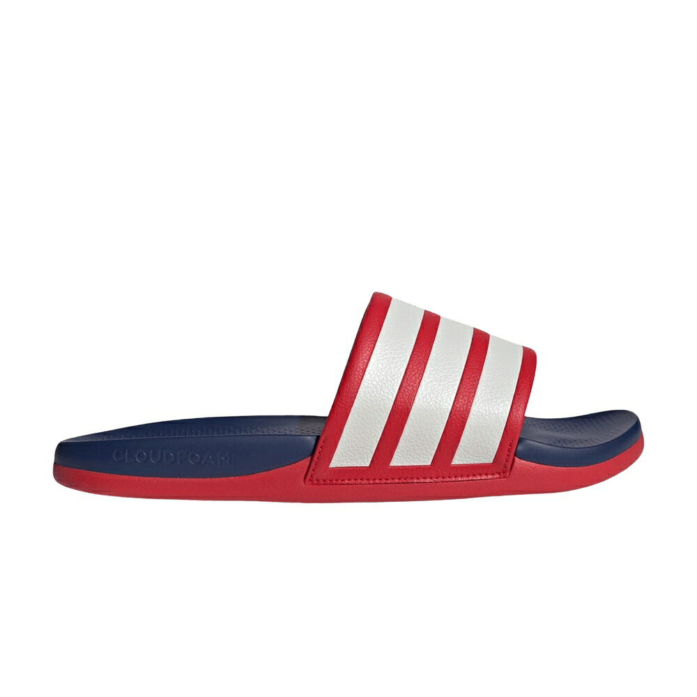 アディダス アディレッタ 白いこと 白いこと 2.0 \u0027BETTER WHITE\u0027 スニーカー レディース ADIDAS WMNS ADILETTE COMFORT SCARLET CRYSTAL / BETTER SCARLET CRYSTAL WHITE