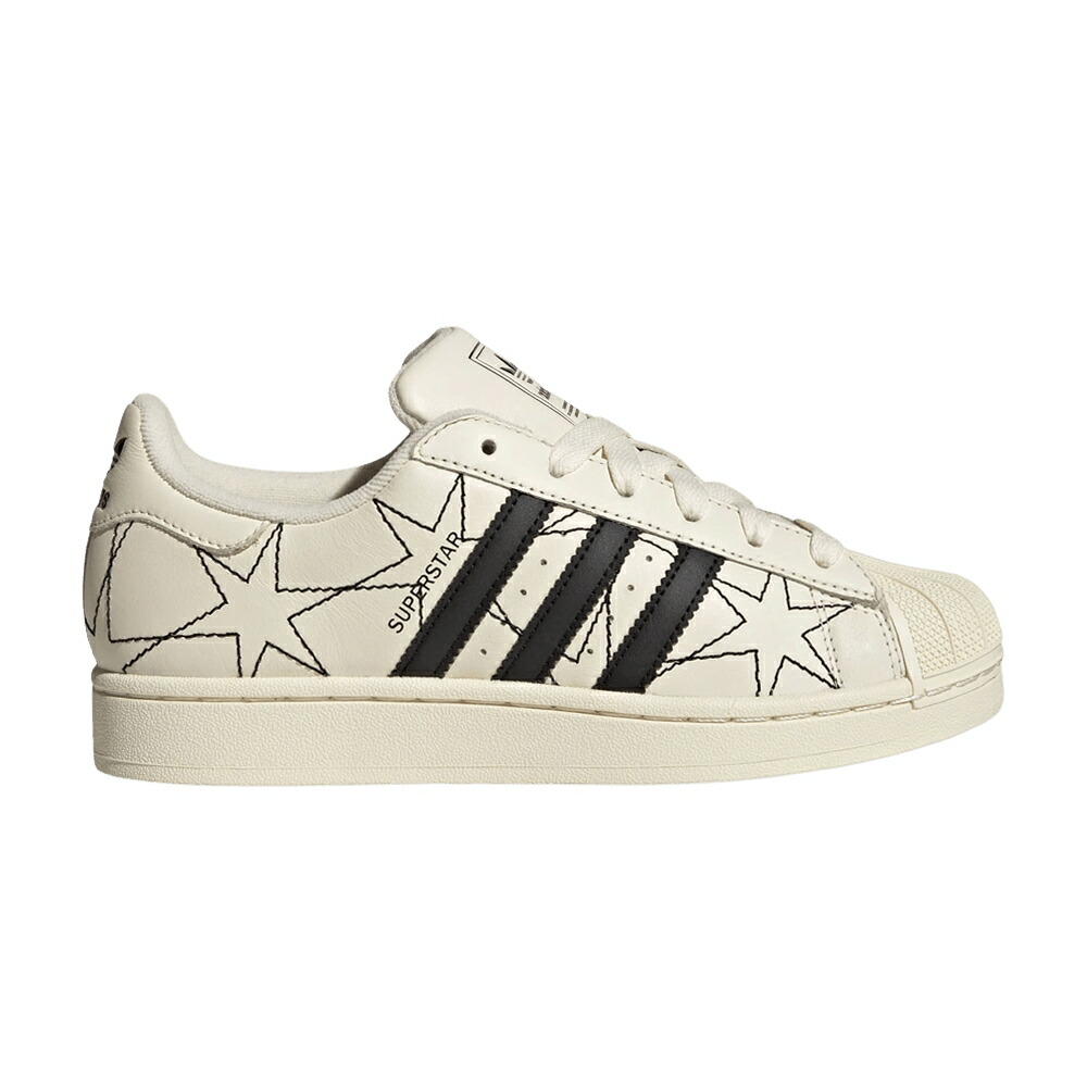 アディダス スーパースター 白色 ホワイト コア クリーム 黒色 ブラック CREAM BLACK スニーカー レディース ADIDAS WMNS SUPERSTAR II WHITE CORE / CREAM WHITE CORE BLACK CREAM