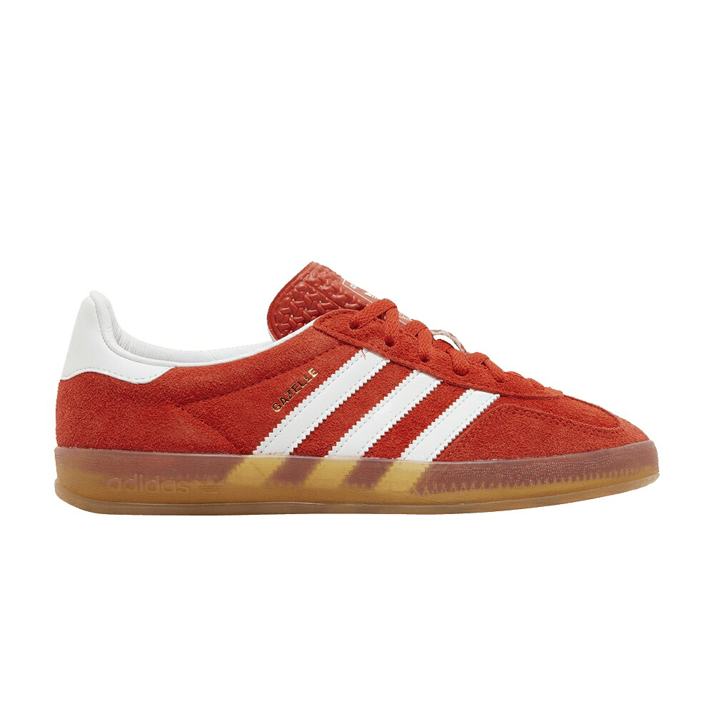 アディダス ガゼル 橙 オレンジ色 白いこと 白いこと \u0027BOLD GUM\u0027 スニーカー レディース ADIDAS WMNS GAZELLE ORANGE / BOLD ORANGE CLOUD WHITE GUM