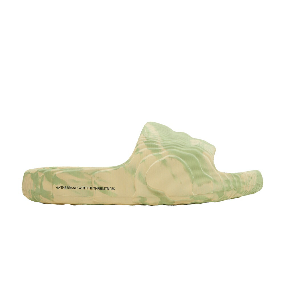 アディダス アディレッタ 菩提樹 神通力 砂色 沙子 \u0027MAGIC SAND\u0027 スニーカー メンズ ADIDAS ADILETTE 22 SLIDES LIME DESERT / MAGIC LIME ST DESERT SAND MAGIC