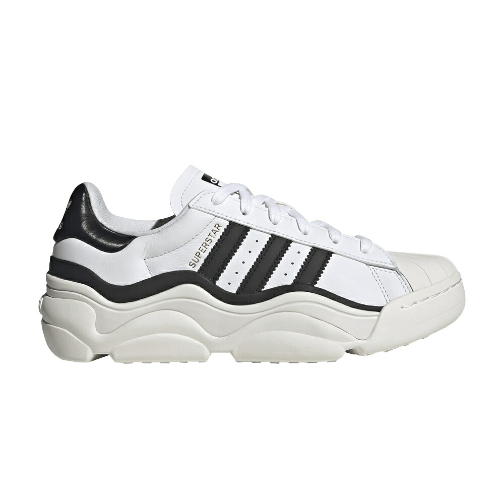 アディダス はやりっ児 白いこと 白いこと 中核グループ 黒いこと 黒いこと \u0027WHITE BLACK\u0027 スニーカー レディース ADIDAS WMNS SUPERSTAR MILLENCON / CLOUD WHITE CORE BLACK CLOUD