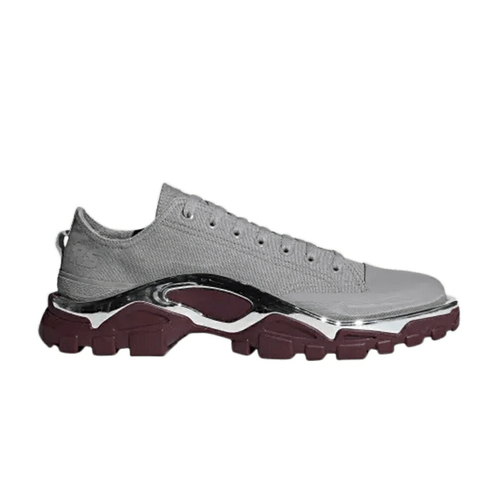 アディダス 自動車の街 薄墨色 薄墨色 マルーン ラフシモンズ \u0027GREY MAROON\u0027 スニーカー メンズ ADIDAS RAF SIMONS X DETROIT RUNNER / GREY MAROON