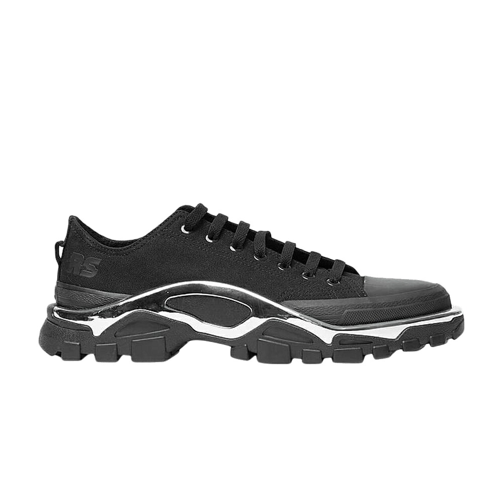 アディダス デトロイト 黒色 ブラック ラフシモンズ 'BLACK' スニーカー メンズ ADIDAS RAF SIMONS X DETROIT RUNNER / BLACK｜スニケス