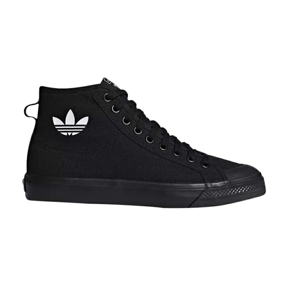 アディダス 中核グループ 黒いこと 黒いこと スニーカー メンズ ADIDAS NIZZA HI / CORE BLACK CORE BLACK CLOUD