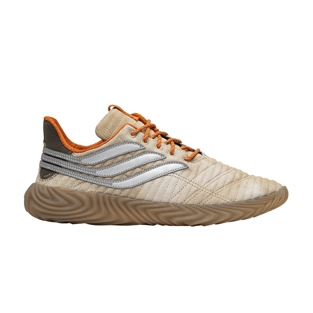 アディダス 紫 パープル 橙 オレンジ 'BONE' スニーカー メンズ ADIDAS BODEGA X SOBAKOV / BONE ICE PURPLE SOLAR ORANGE