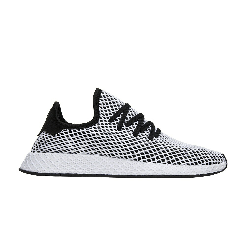 アディダス 黒色 ブラック 白色 ホワイト 'BLACK' スニーカー メンズ ADIDAS DEERUPT / BLACK WHITE
