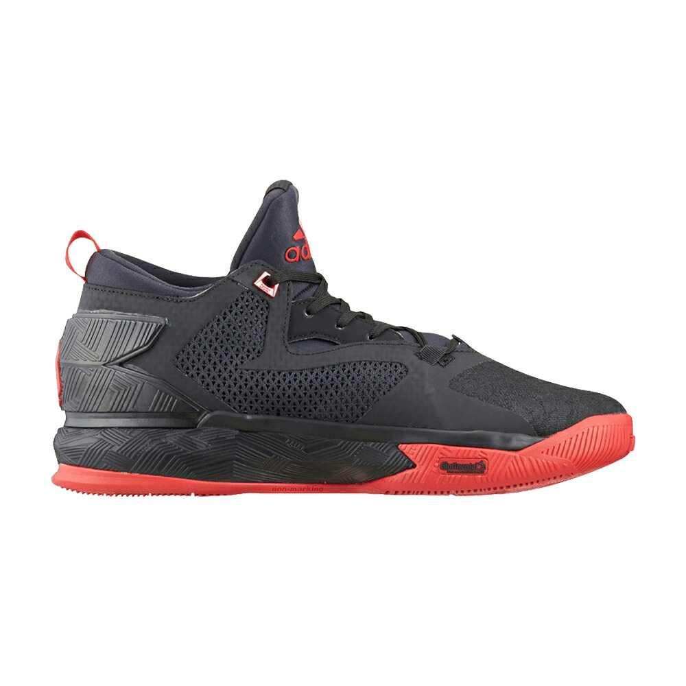 アディダス 黒色 ブラック 赤 レッド 2.0 'AWAY' スニーカー メンズ ADIDAS D LILLARD / BLACK RED｜スニケス