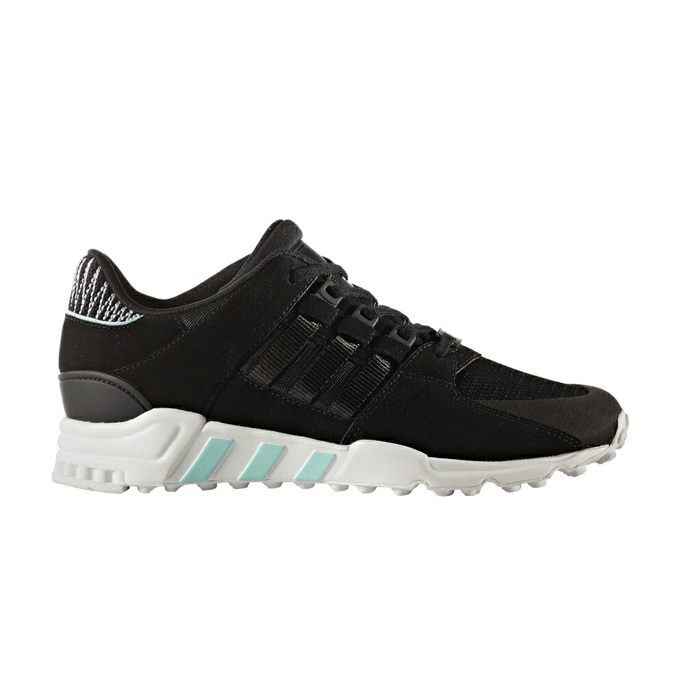 アディダス コア 黒色 ブラック 白色 ホワイト スニーカー レディース ADIDAS WMNS EQT SUPPORT RF / CORE BLACK FOOTWEAR WHITE|スニケス