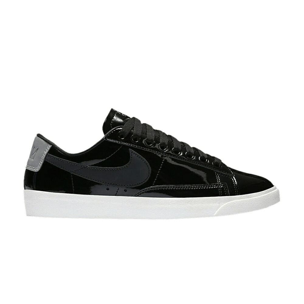 ナイキ ブレイザー 割り増し金 黒いこと 黒いこと 白いこと 白いこと \u0027BLACK\u0027 スニーカー レディース NIKE WMNS BLAZER PREMIUM LOW QS / BLACK SUMMIT WHITE BLACK