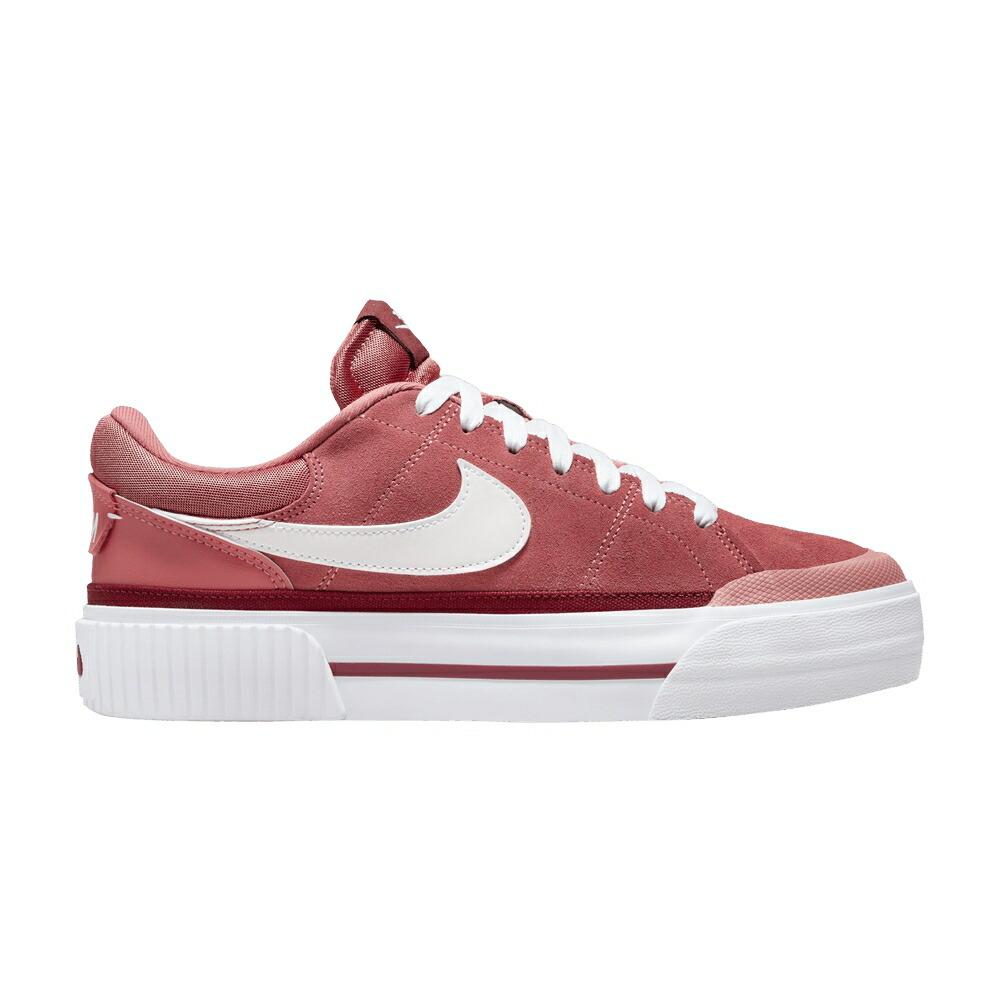 ナイキ コート レガシー チーム 赤 レッド ドラゴン 白色 ホワイト VALENTINE 2024 スニーカー レディース NIKE WMNS COURT LEGACY LIFT DAY / ADOBE TEAM RED DRAGON RED WHITE