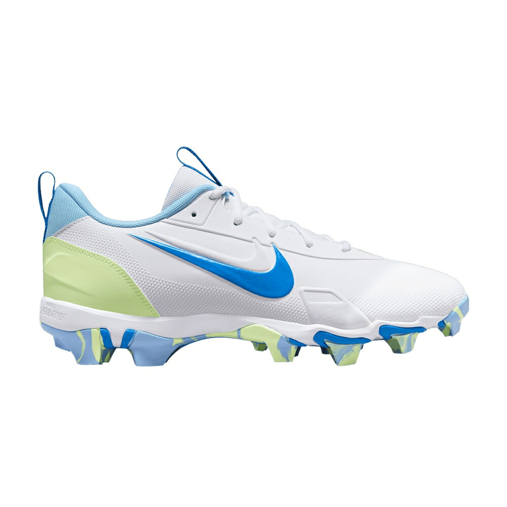 ナイキ キーストーン 白色 ホワイト 青色 ブルー 'FRESH PACK' スニーカー メンズ NIKE FORCE TROUT 9 KEYSTONE / WHITE AQUARIUS BLUE BARELY VOLT｜スニケス