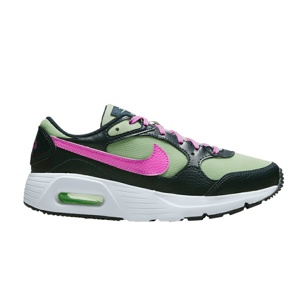 ナイキ マックス 菩提樹 大気圏マックス \u0027HONEYDEW DREAM\u0027 お坊っちゃん キッズ NIKE AIR MAX SC GS FUCHSIA / HONEYDEW DARK OBSIDIAN LIME もの言う花 マタニティ スニーカー