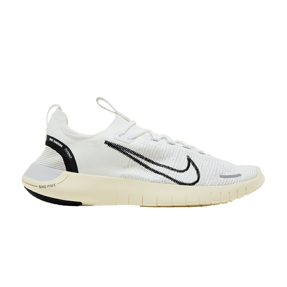 ナイキ 無償性 白いこと 白いこと \u0027WHITE BLACK\u0027 スニーカー レディース NIKE WMNS FREE RN NEXT NATURE / WHITE COCONUT MILK PHOTON DUST
