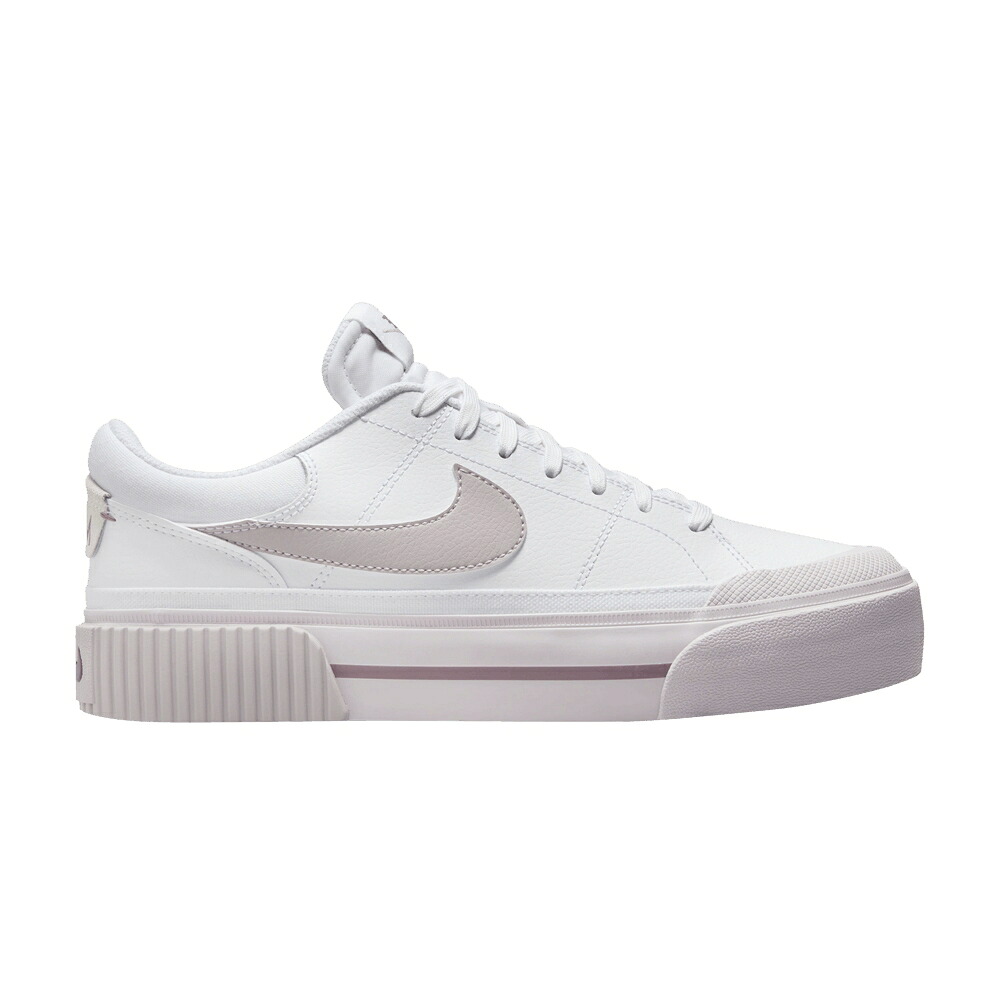 ナイキ 厚地の外套 レガシー 白いこと 白いこと プラチナム \u0027WHITE MAUVE\u0027 スニーカー レディース NIKE WMNS COURT LEGACY LIFT SMOKEY / WHITE SMOKEY MAUVE PLATINUM