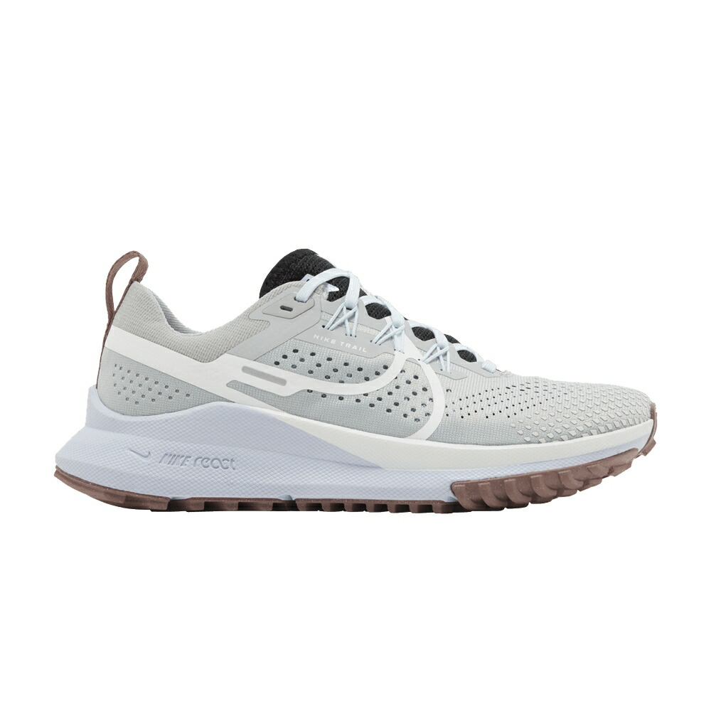 ナイキ リアクト ペガサス 灰色 グレー 黒色 ブラック 'LIGHT MAUVE' スニーカー レディース NIKE WMNS REACT PEGASUS TRAIL 4 SMOKE SMOKEY / LIGHT SMOKE GREY BLACK GLACIER