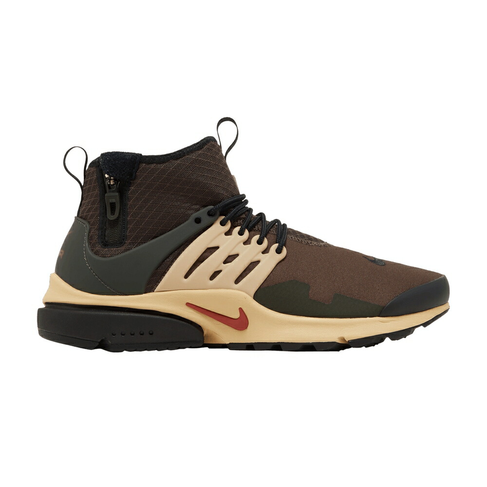 ナイキ プレスト ミッド 茶色 ブラウン エア 'BAROQUE SESAME' スニーカー メンズ NIKE AIR PRESTO MID UTILITY BROWN / BAROQUE BROWN SESAME SEQUOIA 35,100円