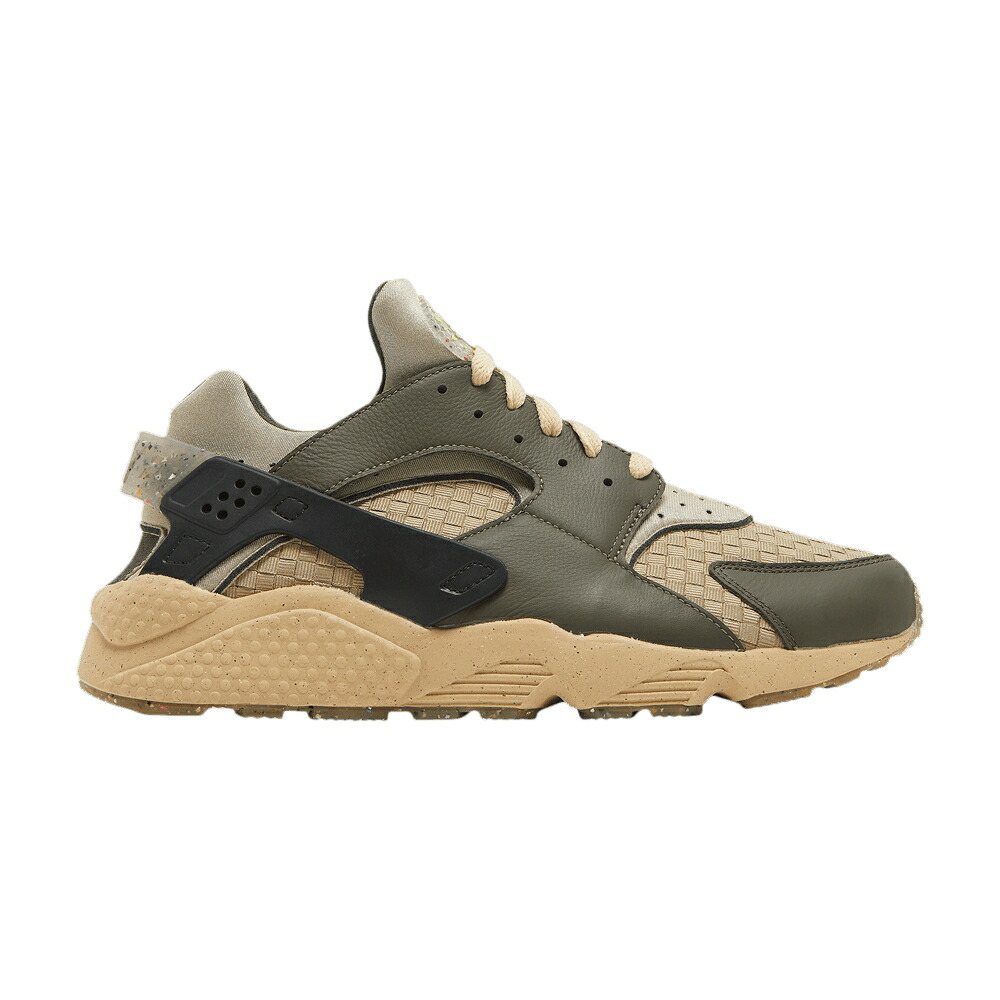 ナイキ ハラチ 割り増し金 積貨委託貨物 カーキ \u0027CARGO KHAKI\u0027 スニーカー メンズ NIKE AIR HUARACHE CRATER PREMIUM / CARGO KHAKI LIMESTONE SESAME
