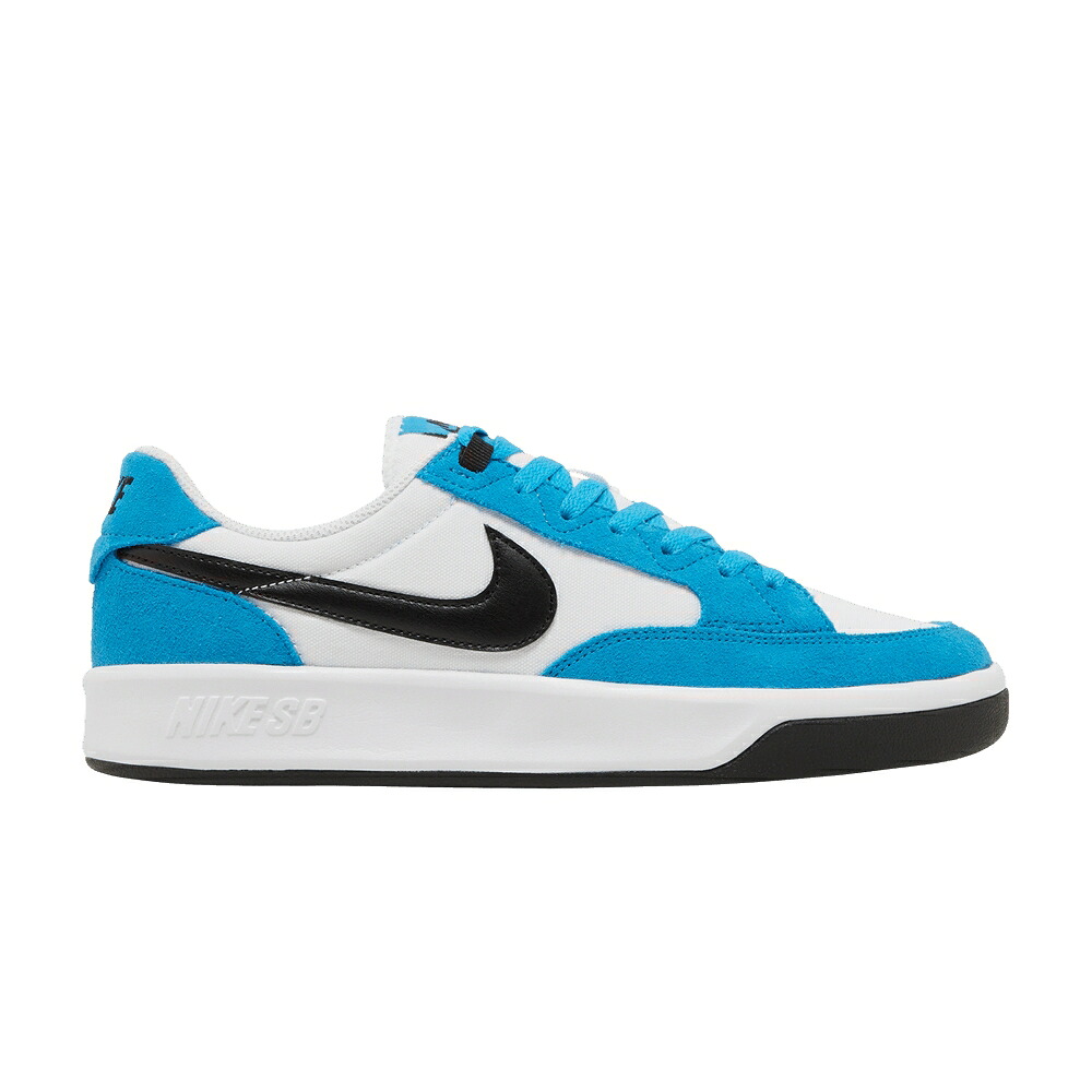 ナイキ プレミアム エスビー レーザー 青色 ブルー 黒色 ブラック 白色 ホワイト 'LASER BLUE' スニーカー メンズ NIKE ADVERSARY PREMIUM SB / LASER BLUE BLACK WHITE BLACK