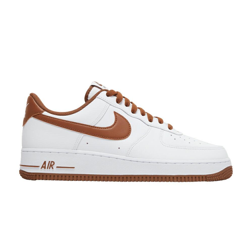 ナイキ 白色 ホワイト エアフォース 07 PECAN スニーカー メンズ NIKE AIR FORCE 1 / WHITE WHITE PECAN