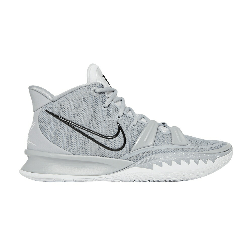 ナイキ カイリー 薄墨色 薄墨色 黒いこと 黒いこと \u0027WOLF GREY\u0027 スニーカー メンズ NIKE KYRIE 7 結核症 PROMO / WOLF GREY WOLF GREY BLACK