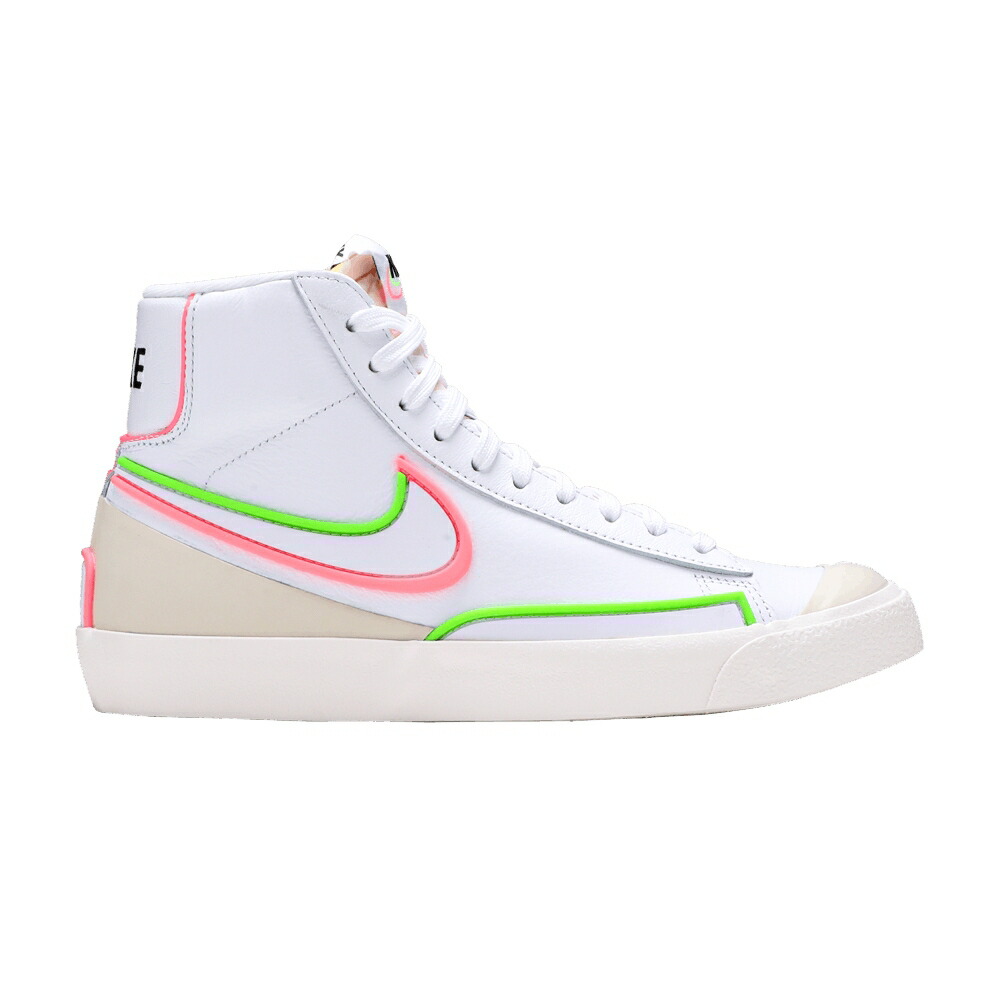 ナイキ ブレイザー ミッド 白いこと 白いこと \u002777 \u0027INIFINITE WATERMELON\u0027 スニーカー レディース NIKE WMNS BLAZER MID / WHITE SUNSET PULSE COCONUT MILK