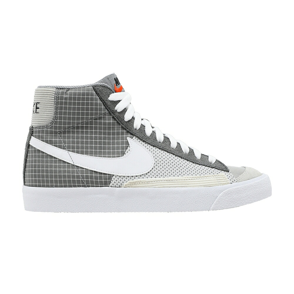 ナイキ ブレイザー ミッド 薄墨色 薄墨色 \u002777 \u0027PATCH GREY\u0027 スニーカー メンズ NIKE BLAZER MID - SMOKE / SMOKE GREY PARTICLE GREY
