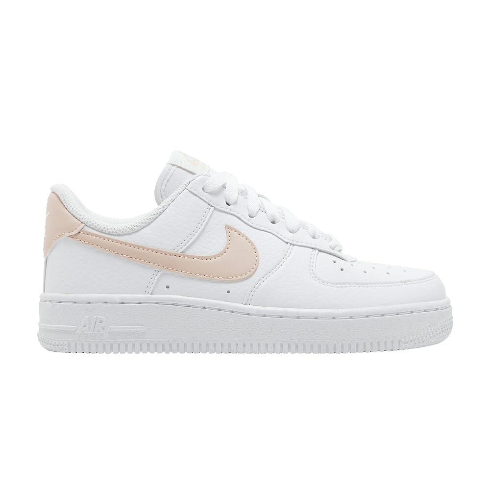 ナイキ 白いこと 白いこと 橙 オレンジ色 空軍 \u002707 \u0027FOSSIL ROSE\u0027 スニーカー レディース NIKE WMNS AIR FORCE 1 NEXT NATURE / WHITE WHITE ARCTIC ORANGE