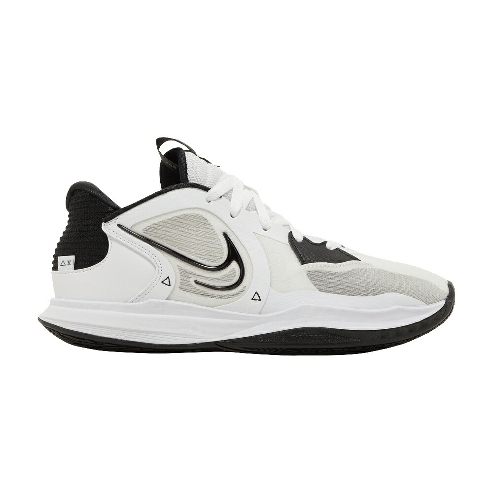 ナイキ カイリー 白色 ホワイト 黒色 ブラック WHITE BLACK スニーカー メンズ NIKE KYRIE LOW 5 TB / WHITE WHITE BLACK