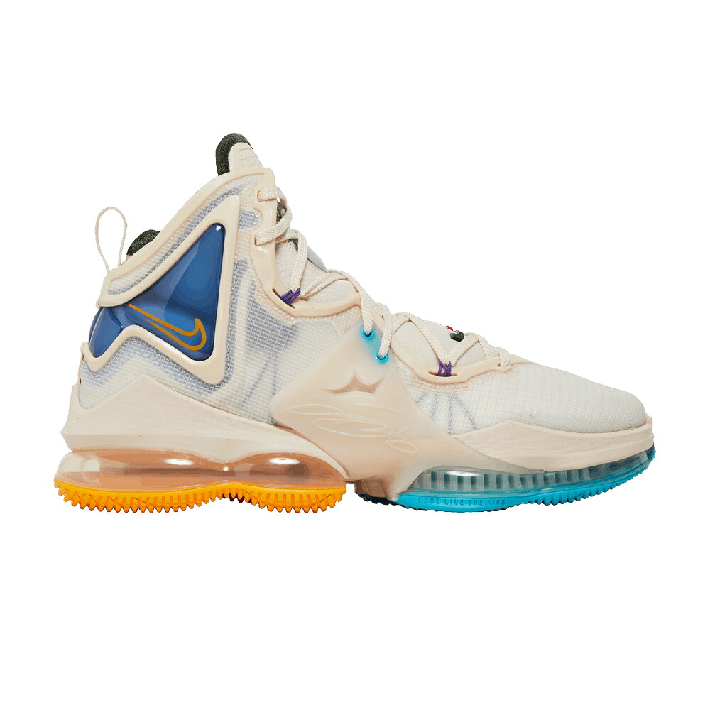 ナイキ レブロン パール 白いこと 白いこと ゴールド 取り組み \u0027MINNEAPOLIS LAKERS\u0027 スニーカー メンズ NIKE LEBRON 19 / PEARL WHITE UNIVERSITY GOLD GAME