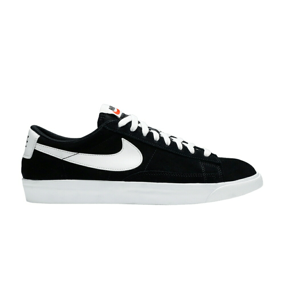 ナイキ ブレイザー プレミアム スエード スウェード 黒色 ブラック 白色 ホワイト 'BLACK' スニーカー メンズ NIKE BLAZER LOW PREMIUM VNTG SUEDE / BLACK WHITE