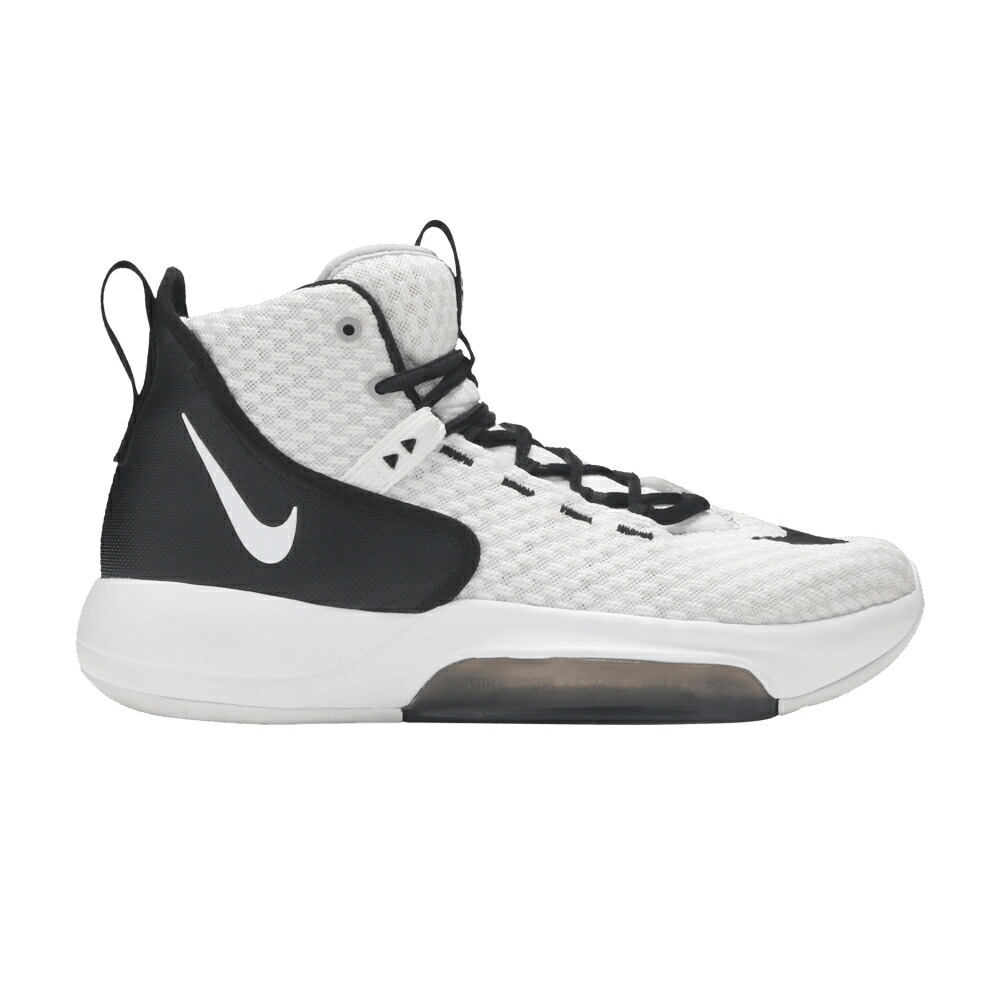 ナイキ ズーム チーム 白色 ホワイト 黒色 ブラック ズームライズ WHITE スニーカー メンズ NIKE ZOOM RIZE TEAM / WHITE WHITE BLACK