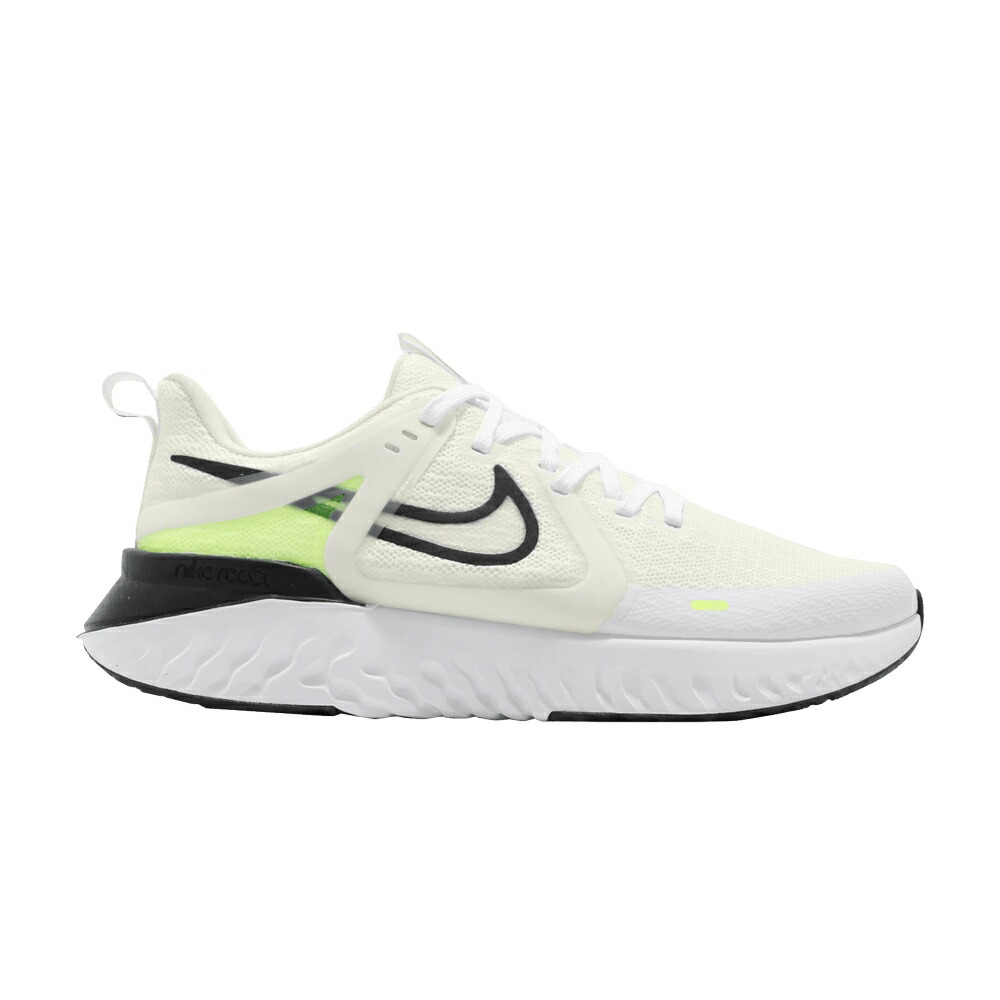 ナイキ レジェンド リアクト 白色 ホワイト 黒色 ブラック BLACK PHANTOM スニーカー メンズ NIKE LEGEND REACT 2 VOLT / WHITE BLACK VOLT PHANTOM