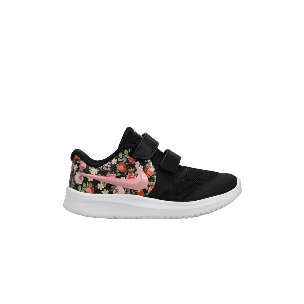 ナイキ ビンテージ ヴィンテージ 黒色 ブラック ピンク アイボリー 'PALE IVORY' スニーカー メンズ NIKE STAR RUNNER 2 VINTAGE FLORAL TDV / BLACK PINK TINT PALE IVORY