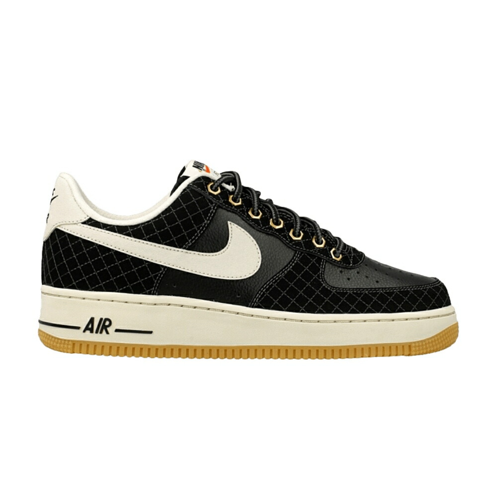 ナイキ 黒いこと 黒いこと 赤銅色 赤銅色 空軍 \u0027BLACK CHECKERED\u0027 スニーカー メンズ NIKE AIR FORCE 1 / BLACK GUM LIGHT BROWN LIGHT BONE