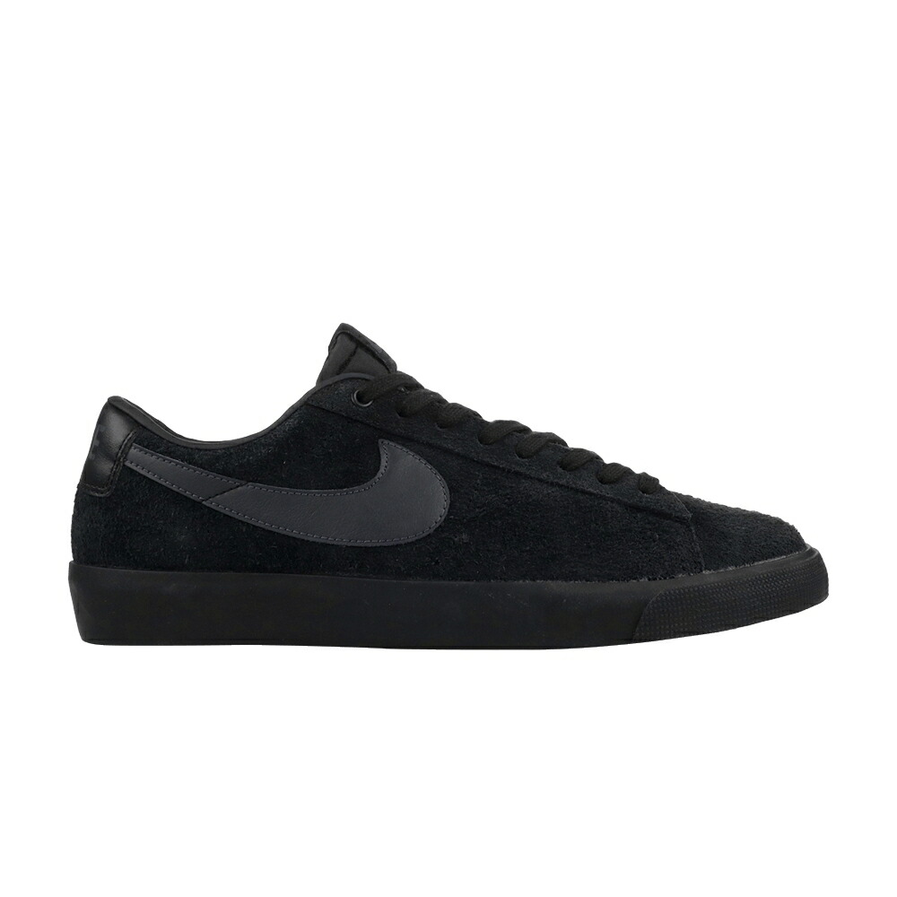 ナイキ ブレイザー エスビー 黒色 ブラック 'BLACK ANTHRACITE' スニーカー メンズ NIKE BLAZER LOW GT SB / BLACK ANTHRACITE