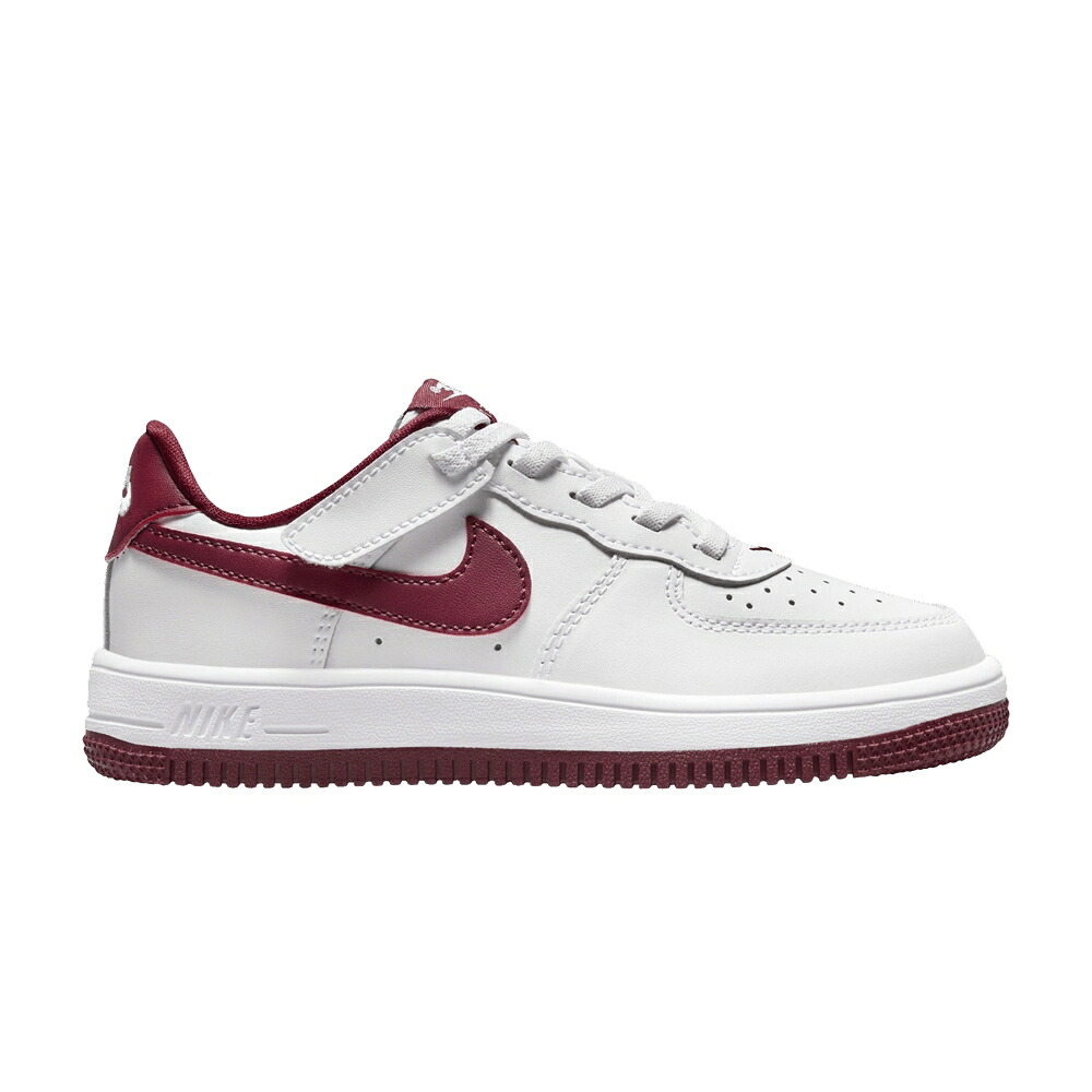 ナイキ 野球クラブ 白いこと 白いこと 赤 赤いこと \u0027WHITE RED\u0027 お坊っちゃん キッズ NIKE FORCE 1 LOW EASYON なおなお書き TEAM / WHITE TEAM RED もの言う花 マタニティ スニーカー
