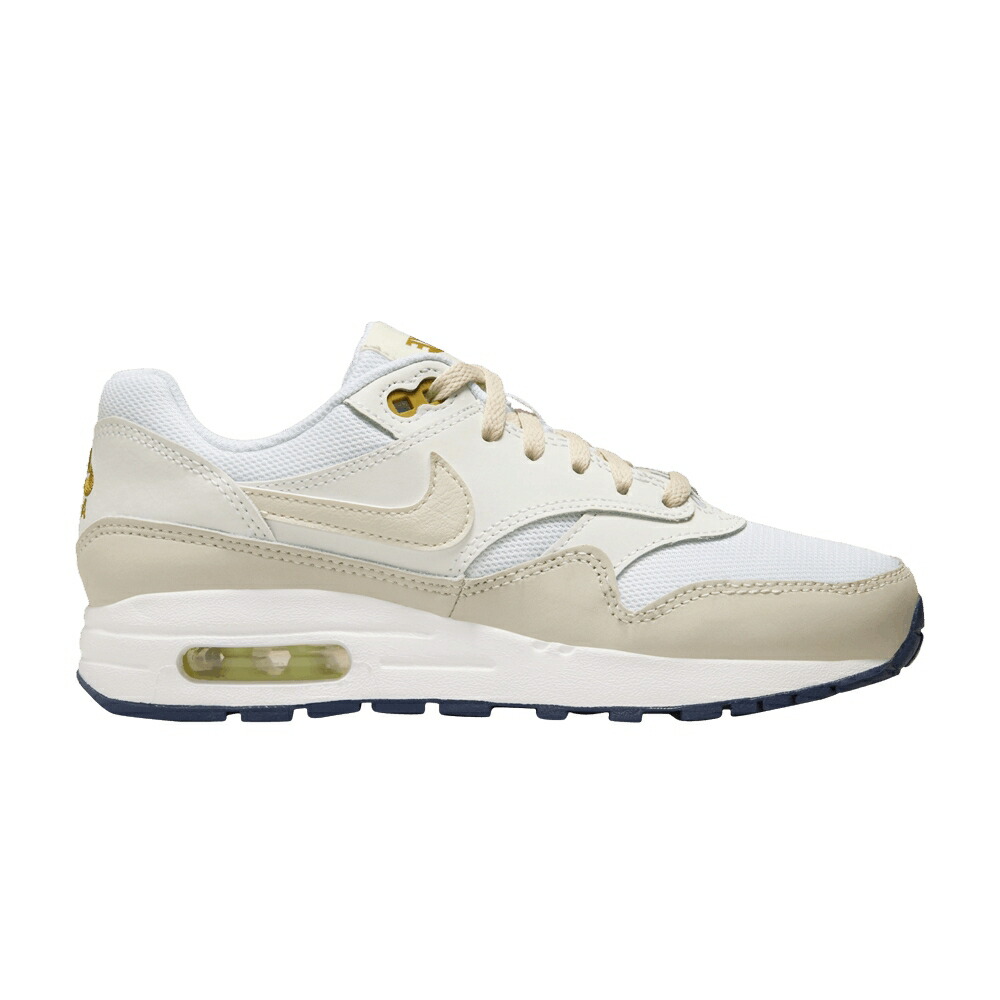 ナイキ マックス 白色 ホワイト エアマックス 'WHITE BRONZINE' ジュニア キッズ NIKE AIR MAX 1 GS / WHITE BRONZINE BARELY VOLT LIGHT ベビー マタニティ スニーカー