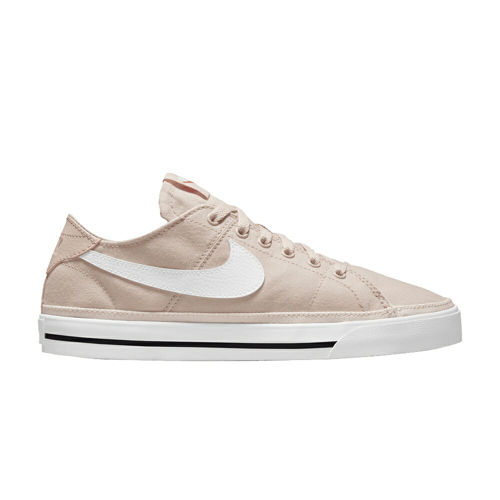 ナイキ 厚地の外套 レガシー さくら色 オックスフォード \u0027PINK OXFORD\u0027 スニーカー レディース NIKE WMNS COURT LEGACY CANVAS / PINK OXFORD LIGHT SOFT PINK レディース靴-スニーカー-靴