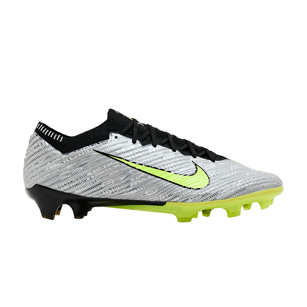 ナイキ ズーム エリート 銀色 シルバー 黒色 ブラック '25TH PACK' スニーカー メンズ NIKE ZOOM MERCURIAL VAPOR 15 ELITE FG PROMO ANNIVERSARY / METALLIC SILVER BLACK VOLT|スニケス