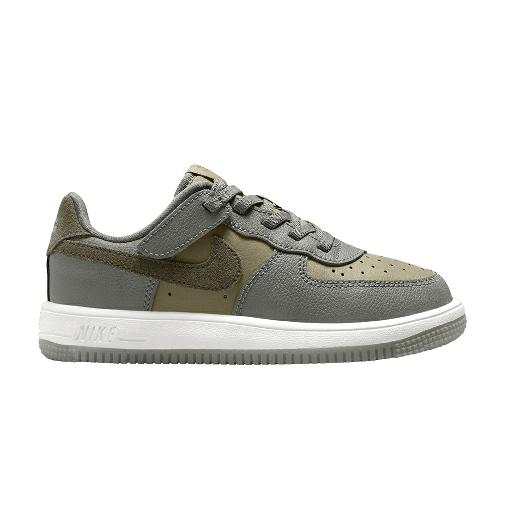ナイキ オリーブ \u0027DARK OLIVE\u0027 お坊っちゃん キッズ NIKE FORCE 1 LOW LV8 EASYON なおなお書き STUCCO MEDIUM / DARK STUCCO NEUTRAL OLIVE もの言う花 マタニティ スニーカー