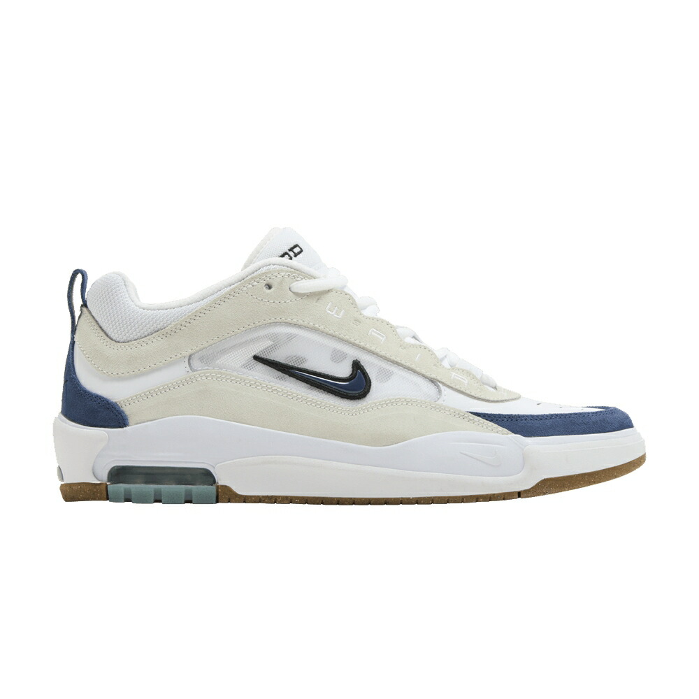 ナイキ マックス エスビー 白色 ホワイト 黒色 ブラック 紺色 ネイビー エアマックス WHITE NAVY スニーカー メンズ NIKE AIR MAX ISHOD WAIR SB / WHITE SUMMIT WHITE BLACK NAVY