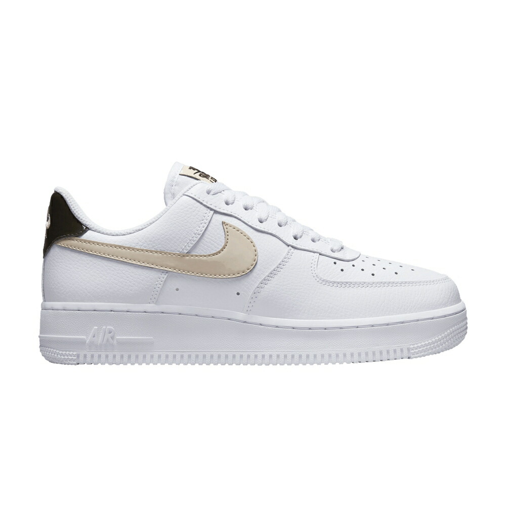 ナイキ 白色 ホワイト エアフォース '07 'WHITE PATENT' スニーカー レディース NIKE WMNS AIR FORCE 1 SANDDRIFT / WHITE SANDDRIFT CACAO WOW
