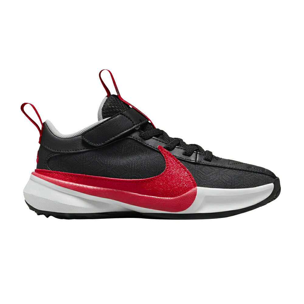 ナイキ ズーム 黒色 ブラック 赤 レッド ピュア ズームフリーク 'DOUBLE TROUBLE' ジュニア キッズ NIKE ZOOM FREAK 5 PS / BLACK UNIVERSITY RED PURE ベビー マタニティ スニーカー｜スニケス