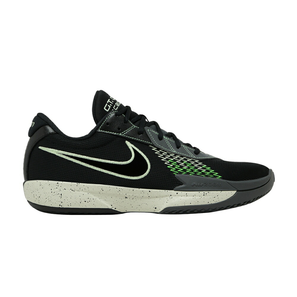 ナイキ メンズ ズーム アカデミー 黒色 ブラック 緑 グリーン ストライク MEN BLACK VOLT スニーカー NIKE AIR ZOOM GT CUT ACADEMY BARELY / BLACK ANTHRACITE GREEN STRIKE