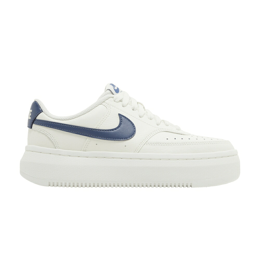 ナイキ 厚地の外套 青碧 青碧 \u0027SAIL BLUE\u0027 スニーカー レディース NIKE WMNS COURT VISION ALTA DIFFUSED / SAIL SAIL DIFFUSED BLUE