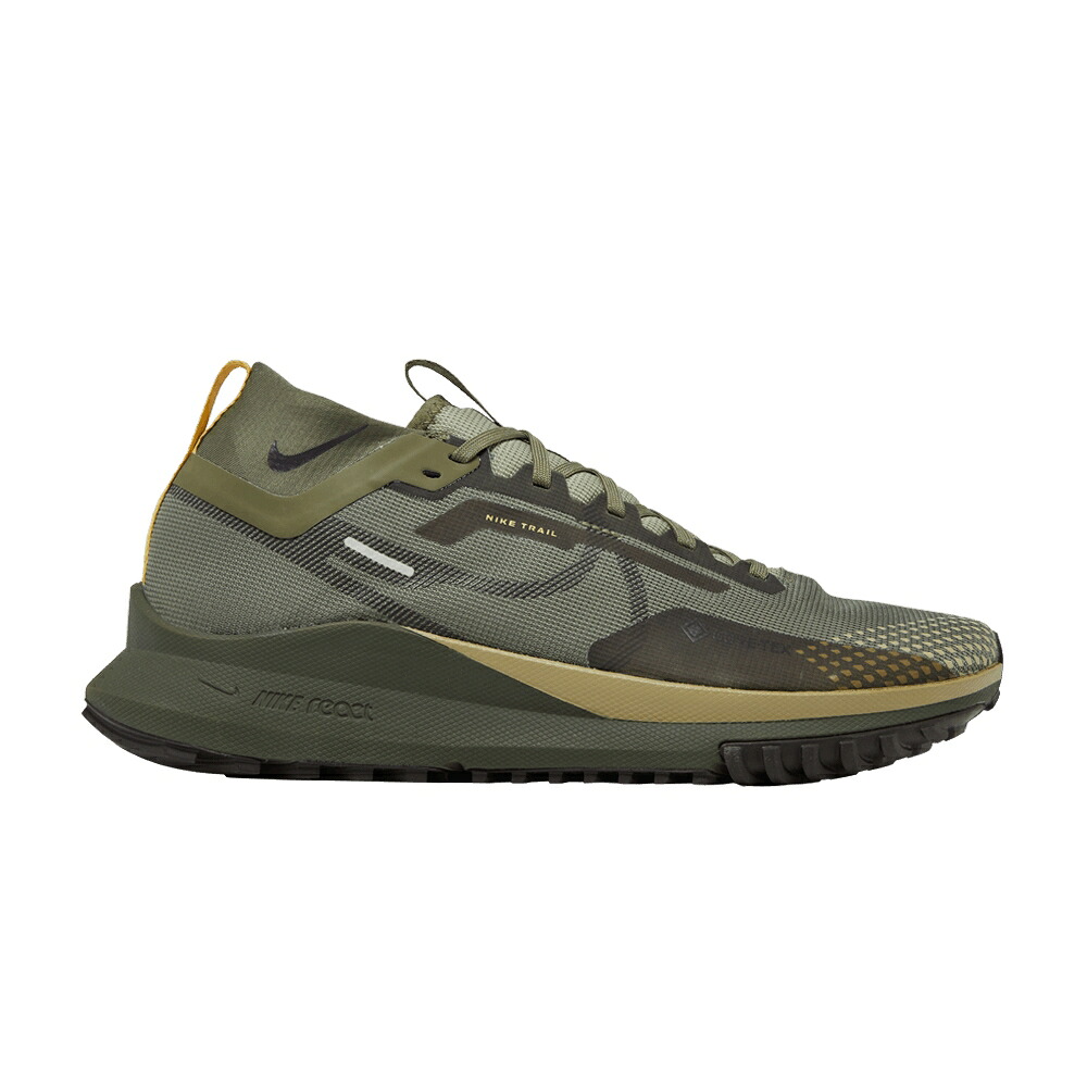 ナイキ リアクト ペガサス ゴアテックス オリーブ \u0027MEDIUM OLIVE\u0027 スニーカー メンズ NIKE REACT PEGASUS TRAIL 4 GORE-TEX / MEDIUM OLIVE NEUTRAL OLIVE