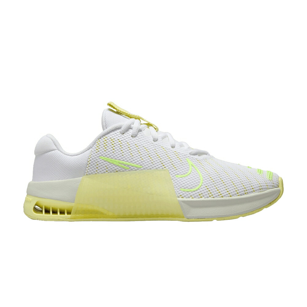 ナイキ 白色 ホワイト 緑 グリーン WHITE GREEN スニーカー レディース NIKE WMNS METCON 9 LUMINOUS / WHITE LUMINOUS GREEN SEA GLASS